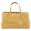 LOUIS VUITTON Vernis Wilshire PM Hand Bag Veil Amplession M91643 LV Auth 181230-2