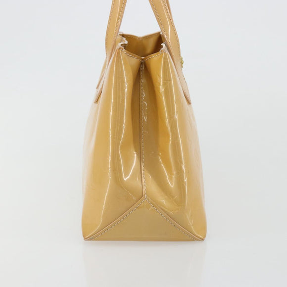 LOUIS VUITTON Vernis Wilshire PM Hand Bag Veil Amplession M91643 LV Auth 181230