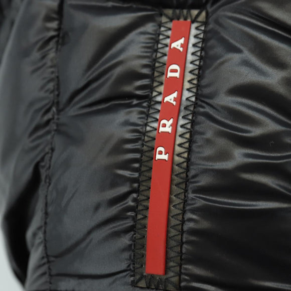 PRADA Sports Donzen Jack Nylon Zwart Auth 181234A