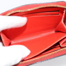 LOUIS VUITTON Vernis Valentine Limited Zippy Coin Purse Red M90523 Auth 181236A-10