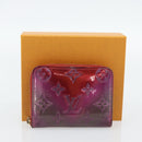 LOUIS VUITTON Vernis Valentine Limited Zippy Coin Purse Red M90523 Auth 181236A-12