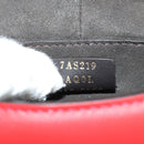 FENDI C'mon Kleine Umhängetasche Leder Rot Gold Original 181237M-11