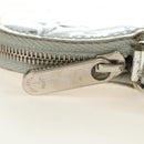 LOUIS VUITTON Miroir Porte Monnaie Coeur Münztäschchen Silber M93566 Auth 181238V-9