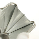 LOUIS VUITTON Miroir Porte Monnaie Coeur Münztäschchen Silber M93566 Auth 181238V-18