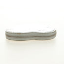 LOUIS VUITTON Miroir Porte Monnaie Coeur Münztäschchen Silber M93566 Auth 181238V-5
