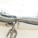 LOUIS VUITTON Miroir Porte Monnaie Coeur Münztäschchen Silber M93566 Auth 181238V-7