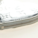 LOUIS VUITTON Miroir Porte Monnaie Coeur Münztäschchen Silber M93566 Auth 181238V-14