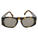 CHANEL Matelasse Sonnenbrille Kunststoff Braun CC Auth 181242-2