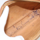 MCM Vicetos Logogram Shoulder Bag PVC Brown Gold Auth 181257-10