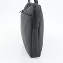 FENDI Zucca Canvas Hand Bag PVC Black Silver Auth 181259-4