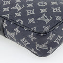 LOUIS VUITTON Monogram Ink Upside Down Danube PM Bag Navy M43678 LV Auth 181264-16