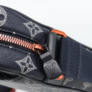 LOUIS VUITTON Monogram Ink Upside Down Danube PM Bag Navy M43678 LV Auth 181264-10