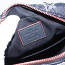 LOUIS VUITTON Monogram Ink Upside Down Danube PM Bag Navy M43678 LV Auth 181264-18