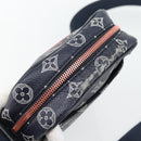 LOUIS VUITTON Monogram Ink Upside Down Danube PM Bag Navy M43678 LV Auth 181264-6