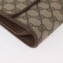 GUCCI GG Supreme Shoulder Bag PVC Beige Gold 904 02 050 Auth 181272-10