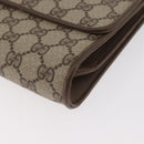 GUCCI GG Supreme Shoulder Bag PVC Beige Gold 904 02 050 Auth 181272-11