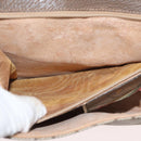 GUCCI GG Supreme Shoulder Bag PVC Beige Gold 904 02 050 Auth 181272-21
