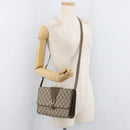 GUCCI GG Supreme Shoulder Bag PVC Beige Gold 904 02 050 Auth 181272-23