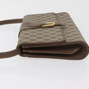 GUCCI GG Supreme Shoulder Bag PVC Beige Gold 904 02 050 Auth 181272-5