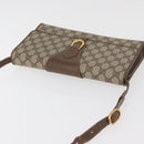 GUCCI GG Supreme Shoulder Bag PVC Beige Gold 904 02 050 Auth 181272-6