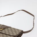GUCCI GG Supreme Shoulder Bag PVC Beige Gold 904 02 050 Auth 181272-8
