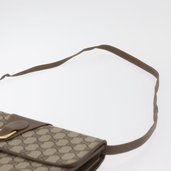 GUCCI GG Supreme Shoulder Bag PVC Beige Gold 904 02 050 Auth 181272