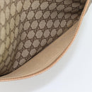 GUCCI GG Supreme Web Sherry Line Tote Bag PVC Beige Red 39 02 003 Auth 181273A-11