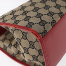 GUCCI GG Canvas Jackie Shoulder Bag Beige Gold 002 1067 2123 Auth 181276-13