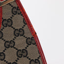 GUCCI GG Canvas Jackie Shoulder Bag Beige Gold 002 1067 2123 Auth 181276-15