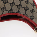 GUCCI GG Canvas Jackie Shoulder Bag Beige Gold 002 1067 2123 Auth 181276-7