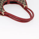 GUCCI GG Canvas Jackie Shoulder Bag Beige Gold 002 1067 2123 Auth 181276-8