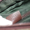 GUCCI GG Canvas Umhängetasche Beige Silber 132907 Auth 181277-12