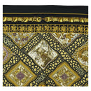 HERMES Carre 90 Scarf Silk ”MARE NOSTRUM” Black Auth 181284V-3