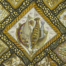 HERMES Carre 90 Scarf Silk ”MARE NOSTRUM” Black Auth 181284V-6