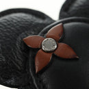 LOUIS VUITTON Monogram Eclipse Porte Cles de Vivienne Charm MP1998 Auth 181294M-15