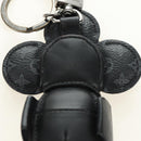LOUIS VUITTON Monogram Eclipse Porte Cles de Vivienne Charm MP1998 Auth 181294M-8