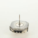 CHANEL COCO Mark Pierce metal Clear CC Auth 181297M-8