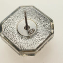 CHANEL COCO Mark Pierce metal Clear CC Auth 181297M-9