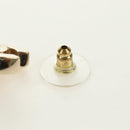 CHANEL COCO Mark Pierce metal Gold Tone CC Auth 181298M-15