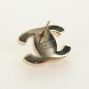 CHANEL COCO Mark Pierce metal Gold Tone CC Auth 181298M-16