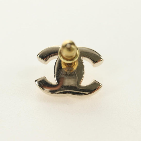 CHANEL COCO Mark Pierce metal Gold Tone CC Auth 181298M