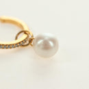 Miu Miu Pierce Metall Goldfarben Authentisch 181299M-11