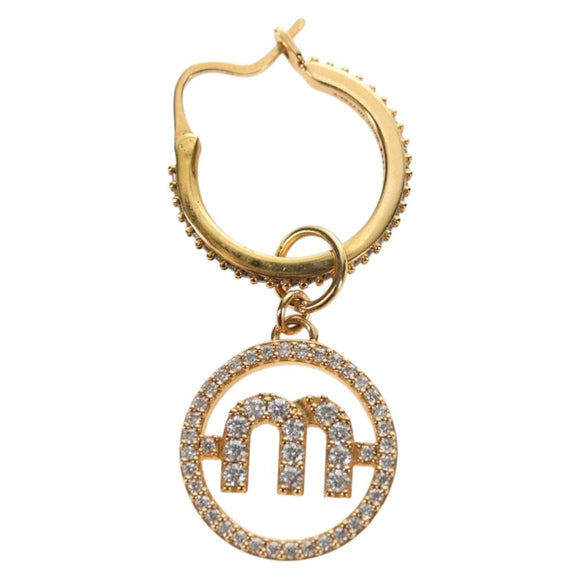 Miu Miu Pierce Metall Goldfarben Authentisch 181299M