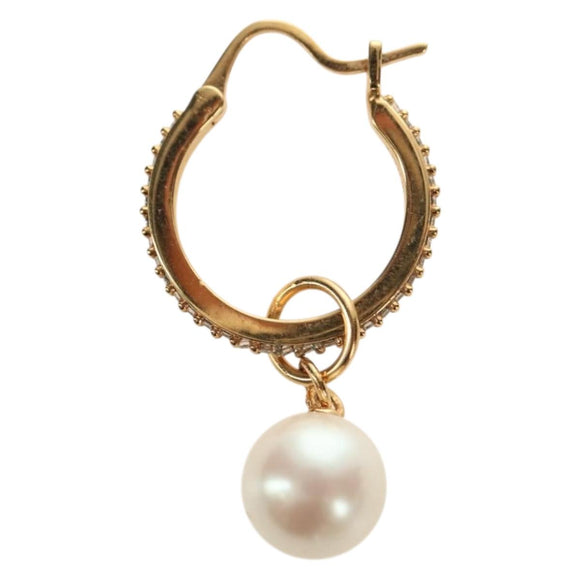 Miu Miu Pierce Metall Goldfarben Authentisch 181299M
