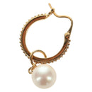 Miu Miu Pierce Metall Goldfarben Authentisch 181299M-5
