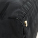 CHANEL New Travel Line Tote Bag Nylon Schwarz Gold CC Auth 181304V-9