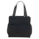 CHANEL New Travel Line Tote Bag Nylon Schwarz Gold CC Auth 181304V-13