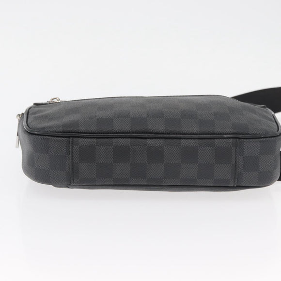 LOUIS VUITTON Damier Graphite Ambreil Shoulder Bag N41289 LV Auth 181307