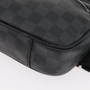 LOUIS VUITTON Damier Graphite Ambreil Shoulder Bag N41289 LV Auth 181307-16