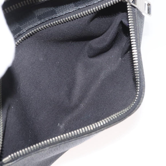 LOUIS VUITTON Damier Graphite Ambreil Shoulder Bag N41289 LV Auth 181307